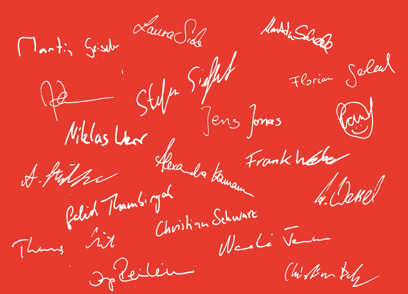 Team (Unterschriften)